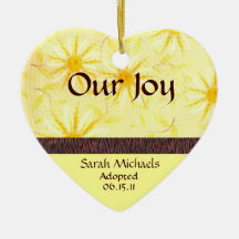Adoption Announcement Keepsake Ornament