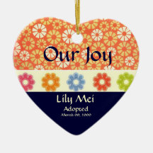 Adoption Announcement Keepsake Ornament