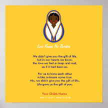 Adoption Poem - Africa Poster