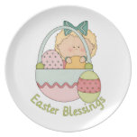 Adorable Easter Kids Tees, Cards and Stickers Party Plates