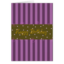 adorable ornate block birthday greeting card