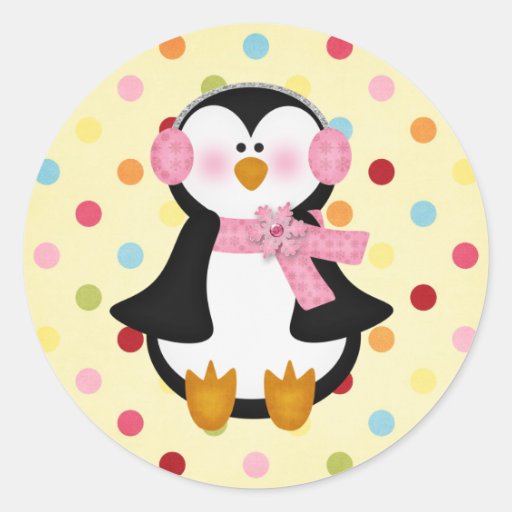 adorable Penguin Stickers