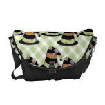 Adorable Prim Country Witch Hats Messenger Bags