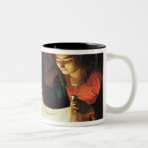 Adoration of the baby, c.1620 mug