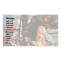 Adoration Of The Magi By Tiepolo Giovanni Battista Business Card Templates