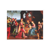 ADORATION OF THE MAGI CANVAS PRINTS