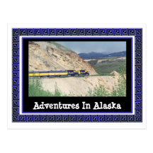 Adventures in Alaska Post Card