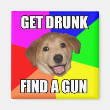 Advice Dog Magnet