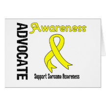 Advocate Sarcoma Awareness Card