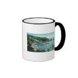 Aerial View of Avalon and Bay Mug