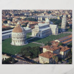 Aerial view of Pisa, Italy Flyer