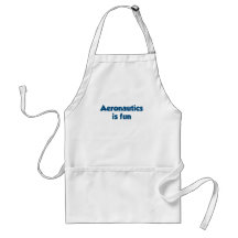 Aeronautics is fun apron