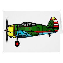 aeroplane card