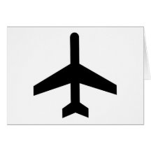 Aeroplane Greeting Card