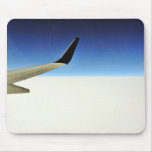 Aeroplane In The Sky Mouse Pads