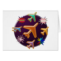 Aeroplanes Greeting Cards