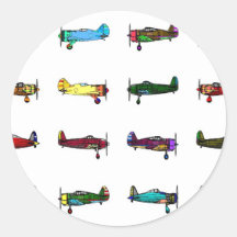aeroplanes stickers