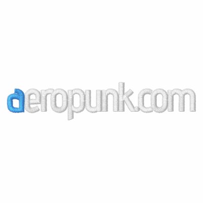 Aeropunk.com Embroidered Logo Polo (Black)
