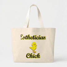 Aesthetician Chick Canvas Bag