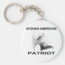 Afghan-American Patriot Key Chains