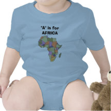 AFRICA2, "A" is for AFRICA Shirts