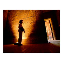 Africa, Egypt, Aswan, Philae, Temple complex of Postcard