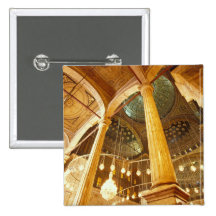 AFRICA, Egypt, Cairo, Muhammad Ali Mosque Pinback Button