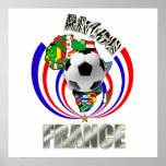 Africa France Soccer Ball Football Fans Gifts Posters