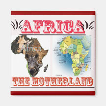 AFRICA FRIDGE MAGNET