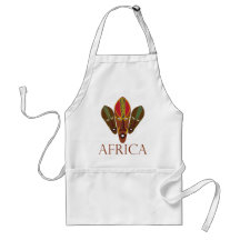 Africa Masks Aprons