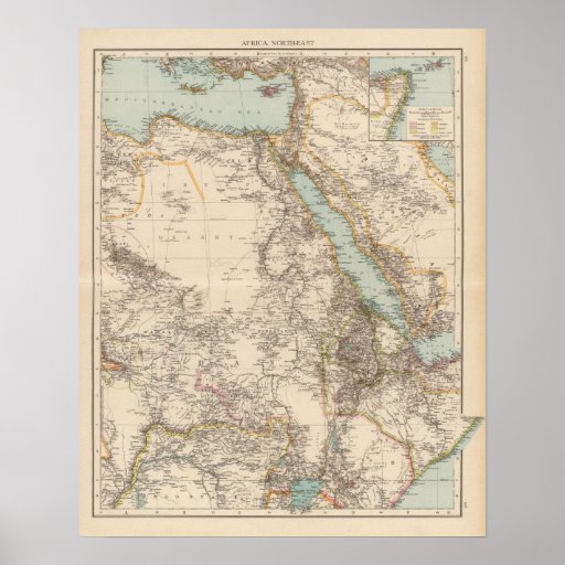 Africa NE Poster
