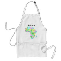 Africa - Political Map Apron