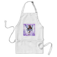 African American and Purple Fairy Aprons