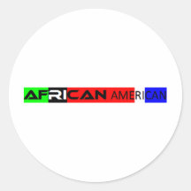 African American Bumper Sticker