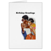 African American card