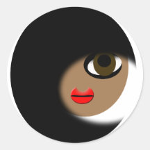 African American Girl Apparel! Sticker