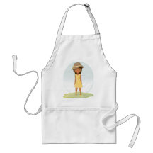 African American Girl Aprons