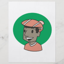 African American Golfer Flyer