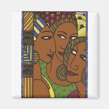 African American Women Magnet