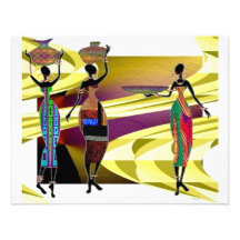 African Festiva Personalized Invite