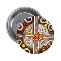 African Style Button