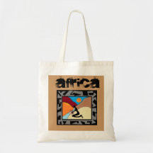 African Style Tote Bags