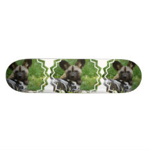 African Wild Dog  Skateboard