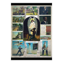 Afro-American Monument, circa 1897 Personalized Invites