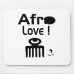 Afro Love with  DUAFE Mousepads