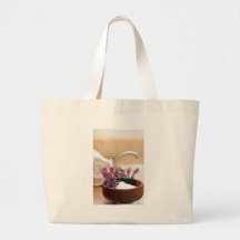 Afternoon Bath Tote Bags