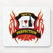 Aged To Perfection 18th Birthday Gifts Mousepads