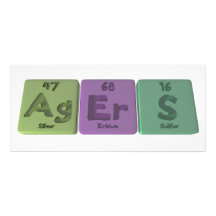 Agers-Ag-Er-S-Silver-Erbium-Sulphur Rack Card Design