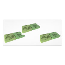 Agin as Ag Silver and In Indium Rack Card Template