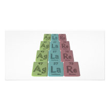 Aglare-Ag-La-Re-Silver-Lanthanum-Rhenium Photo Card Template